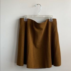 Zara Camel Colored Fall/Winter Collection Skirt